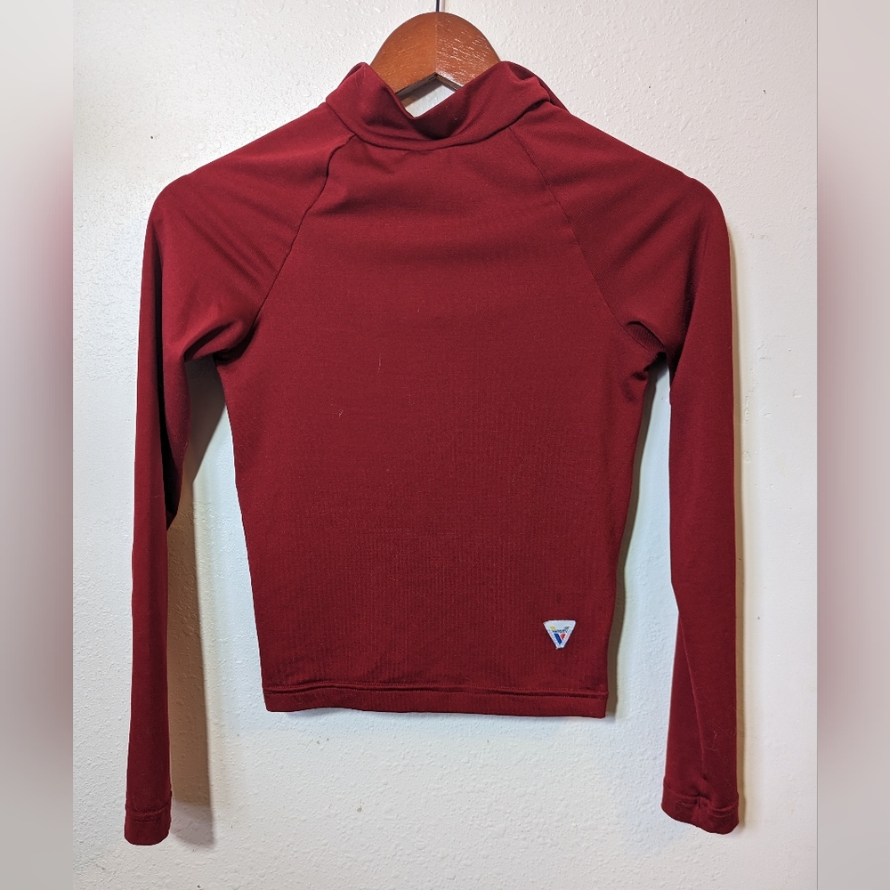 Red Varsity Sports compression shirt - youth